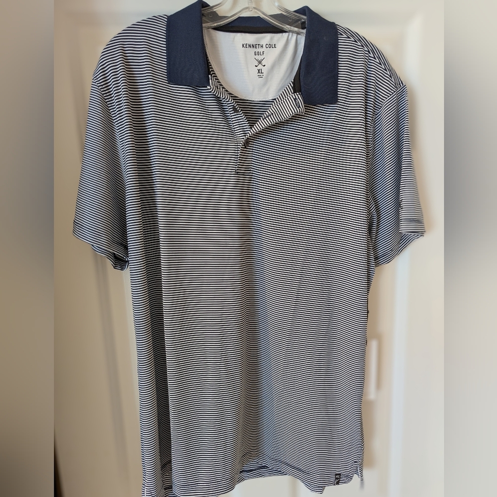 New Kenneth Cole Men's Golf Shirt